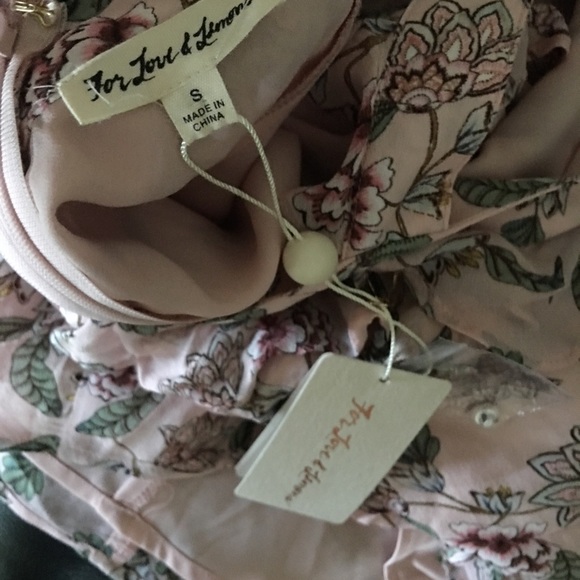 For Love and Lemons playsuit floral romper - Picture 6 of 6